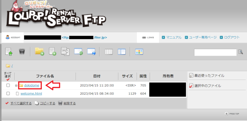 ロリポップFTP2