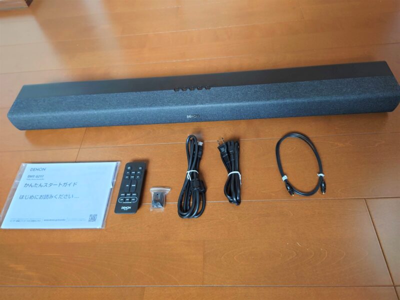 サウンドバー1デノンDHT-S217K