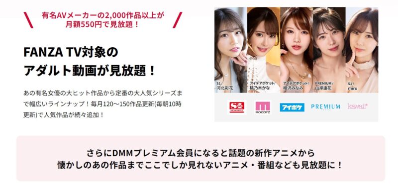 DMMTVアダルト